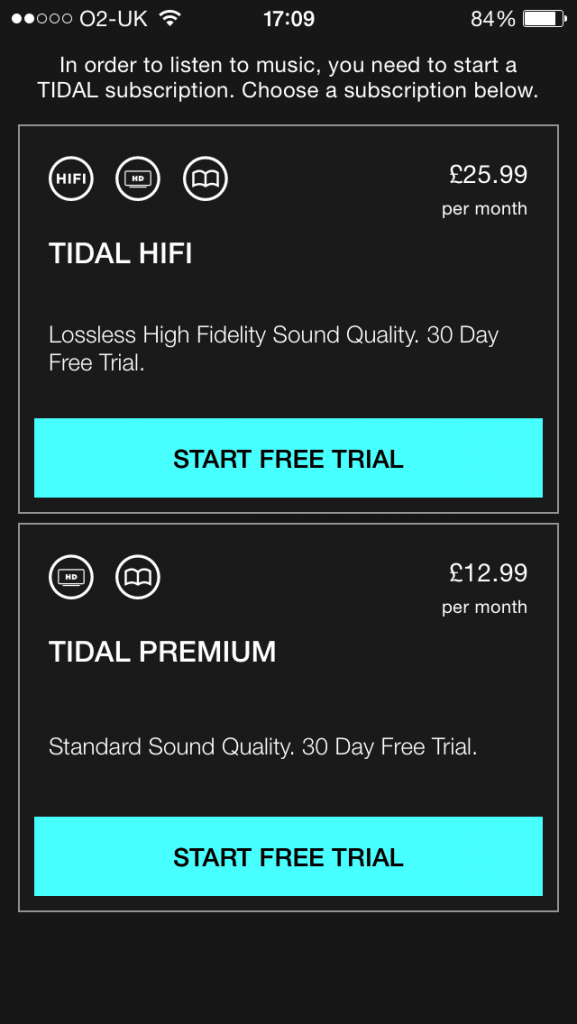 Tidal Price Increase