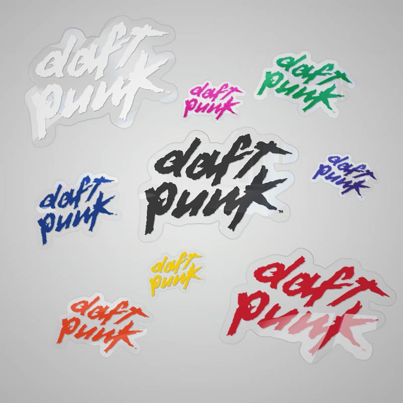 Daft Punk Sticker collection