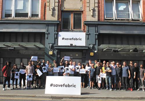 Save Fabric protest